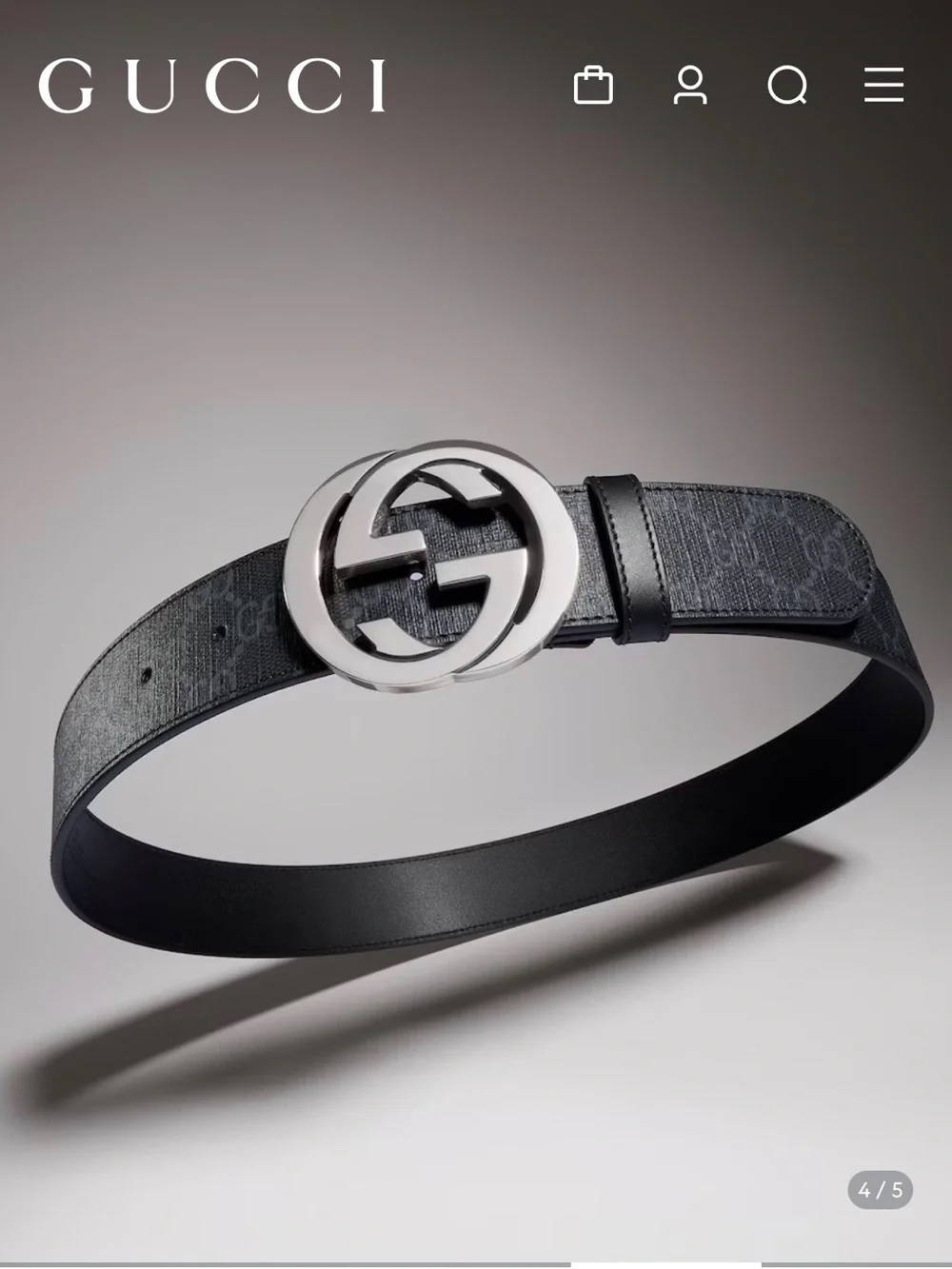Gucci Interlocking G Belt